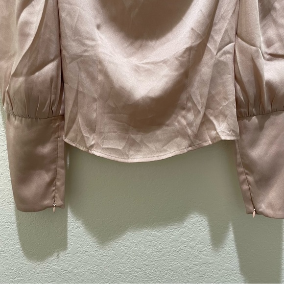 NWT ASTR the label Valencia top in blush size XS formal office elegant - Picture 7 of 11